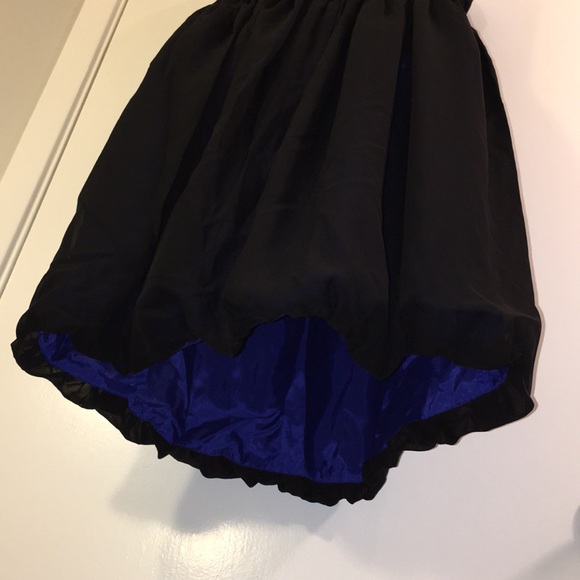 TIH Hype dress black blue dress size medium juniors or womens - Picture 16 of 16